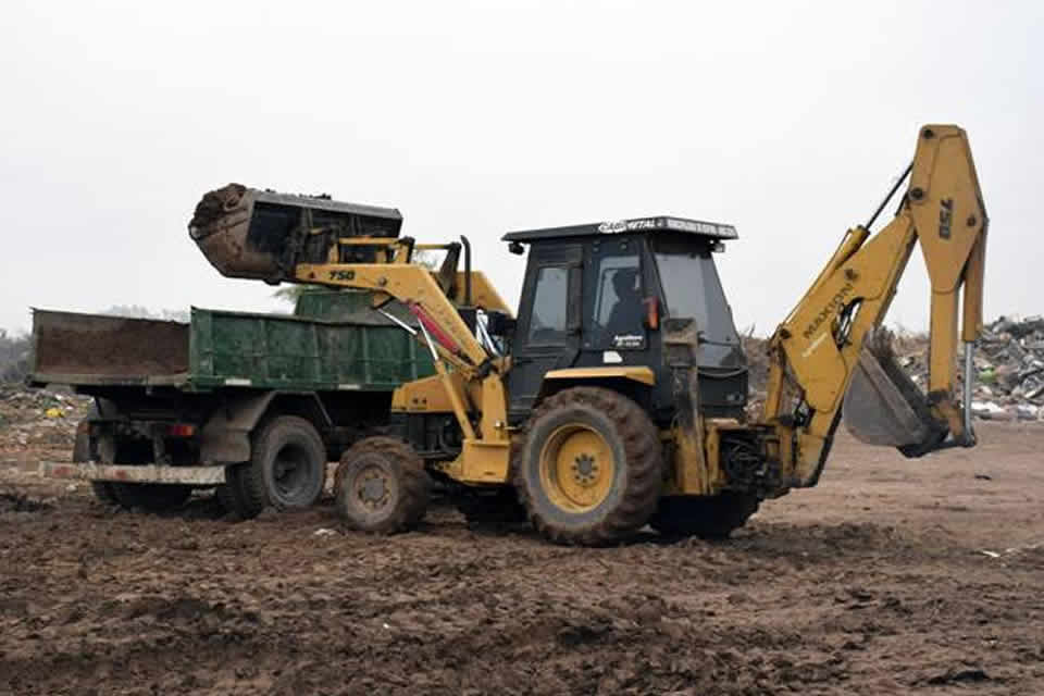 Actividades en planta de reciclado