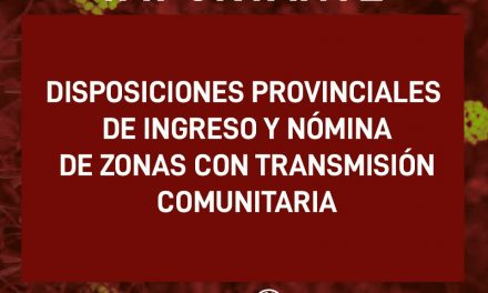 Amplían controles para el ingreso y egreso a la ciudad de Rufino