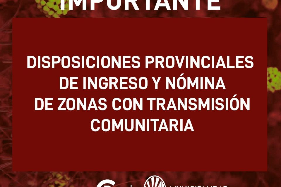 Amplían controles para el ingreso y egreso a la ciudad de Rufino