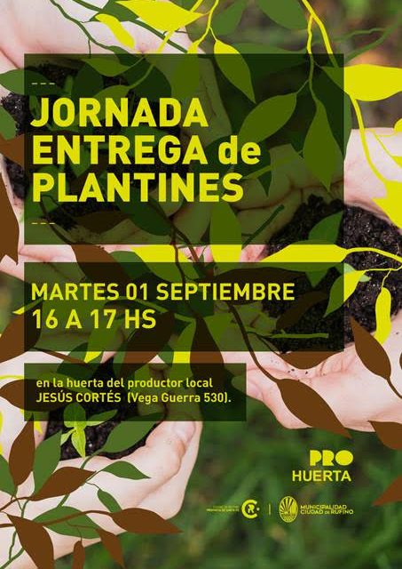 Jornada de entrega de plantines