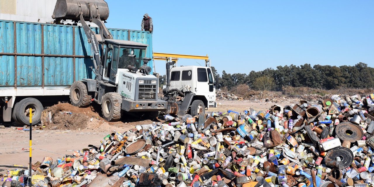 Venta de hojalata en Planta de Reciclado