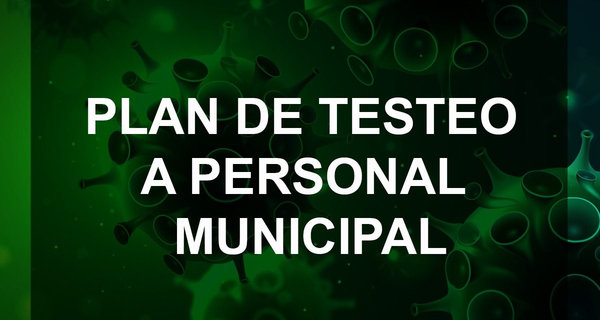 Comenzó el Plan de Testeo al personal municipal