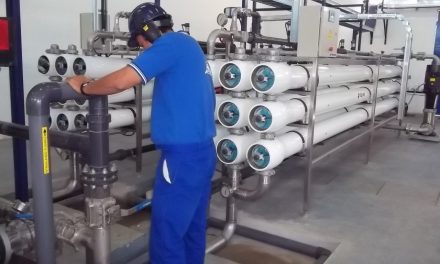importantes obras de mantenimiento y mejora en la planta potabilizadora de Rufino