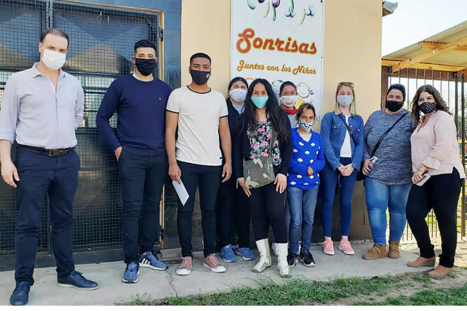 Sonrisas Rufino adquirió una cocina y un freezer