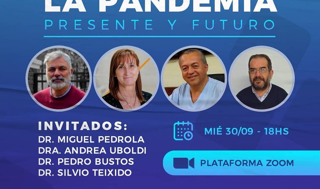 Charla abierta a la comunidad sobre la pandemia del Covid-19