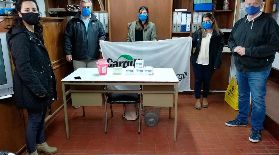 Fundación Cargill donó 80 tests rápidos para Covid-19