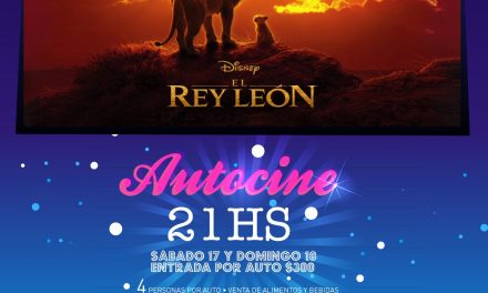 Nueva función de autocine y se proyectará El Rey León