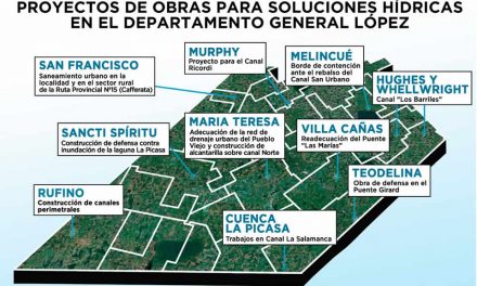 El Senador Enrico solicita la inclusión de obras hídricas para General López en el presupuesto provincial 2021