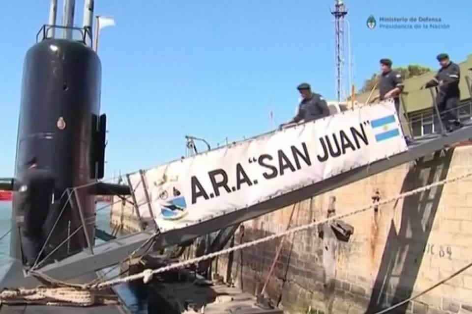 Ordenan investigar la responsabilidad de Macri, Aguad y Srur en el hundimiento del ARA San Juan