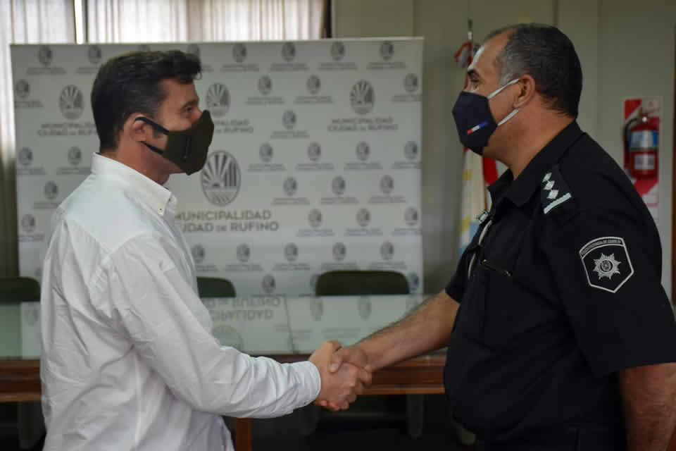 Nuevo Jefe de Policía de la Comisaría Tercera de Rufino