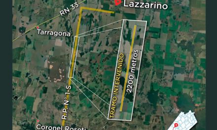 El Senador Enrico, la Comuna de Lazzarino y Vialidad Provincial impulsan mejoras en la Ruta S1 para garantizar la actividad agropecuaria