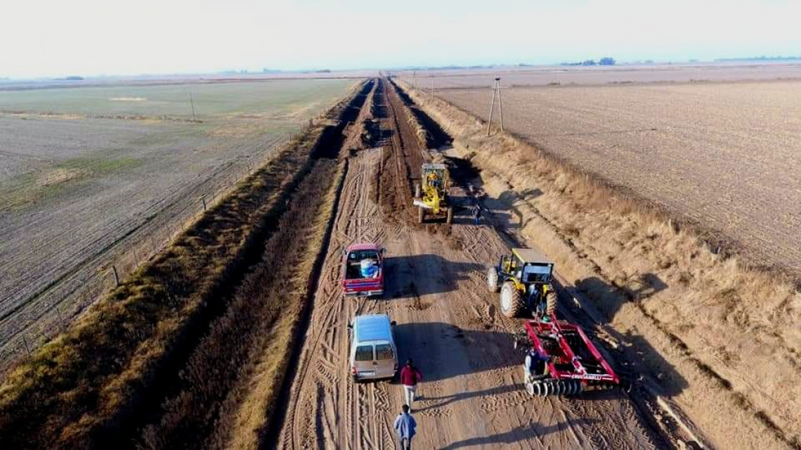 La provincia destinó mas de $ 40 millones para obras viales en el departamento General López