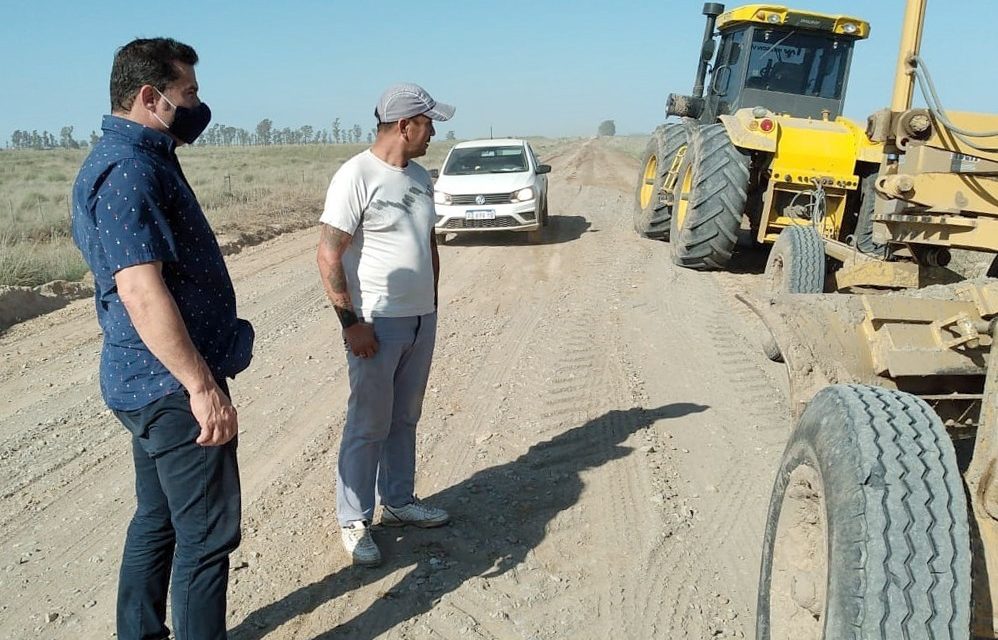 Siguen los trabajos en el camino a Saboya