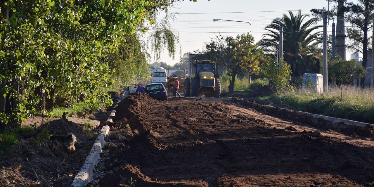 LLegaron los fondos para obras que se realizarán en Rufino