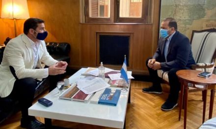 Lattanzi se reunió con el secretario de Agricultura, Ganadería y Pesca de la Nación, Jorge Solmi