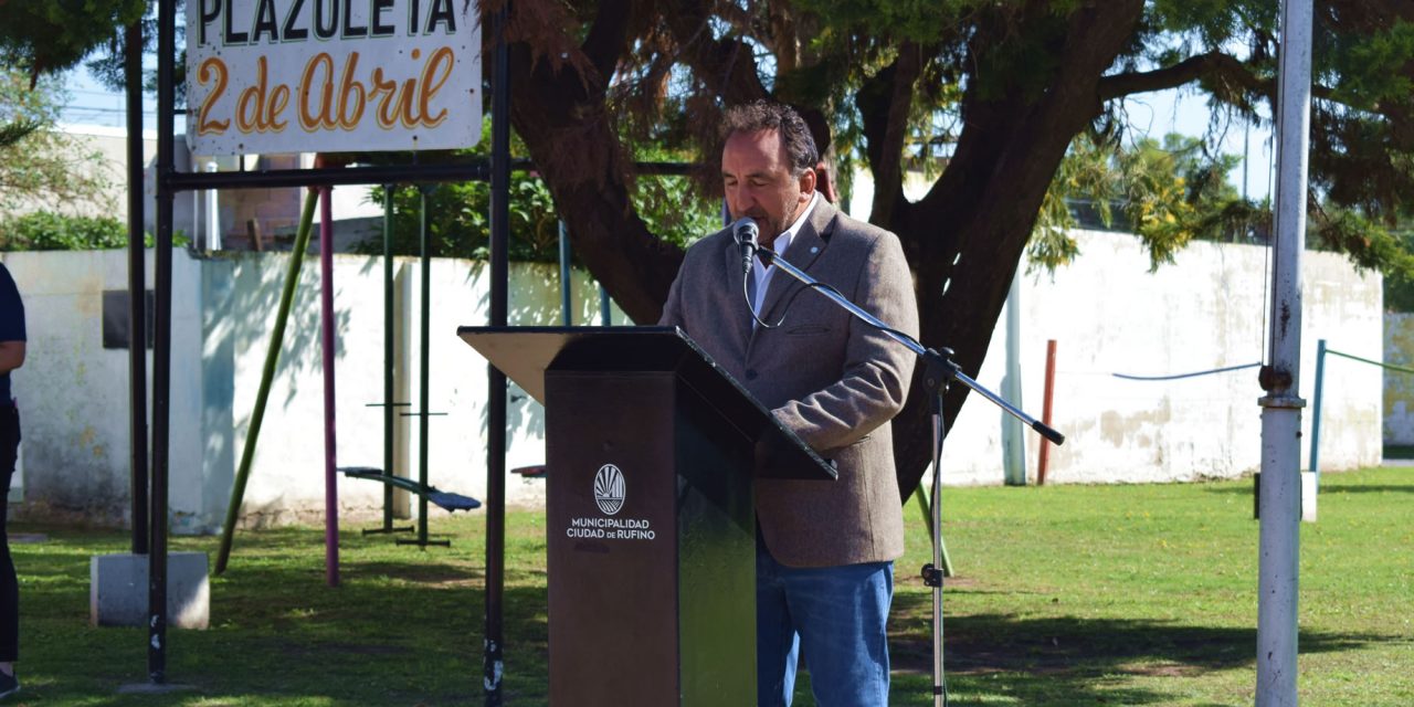 Acto del Día del Veterano y de los Caídos en la guerra de Malvinas