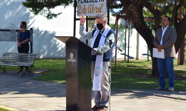 Acto del Día del Veterano y de los Caídos en la guerra de Malvinas