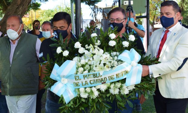 Acto del Día del Veterano y de los Caídos en la guerra de Malvinas