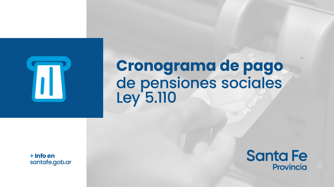 Cronograma de Pago de las Pensiones Sociales