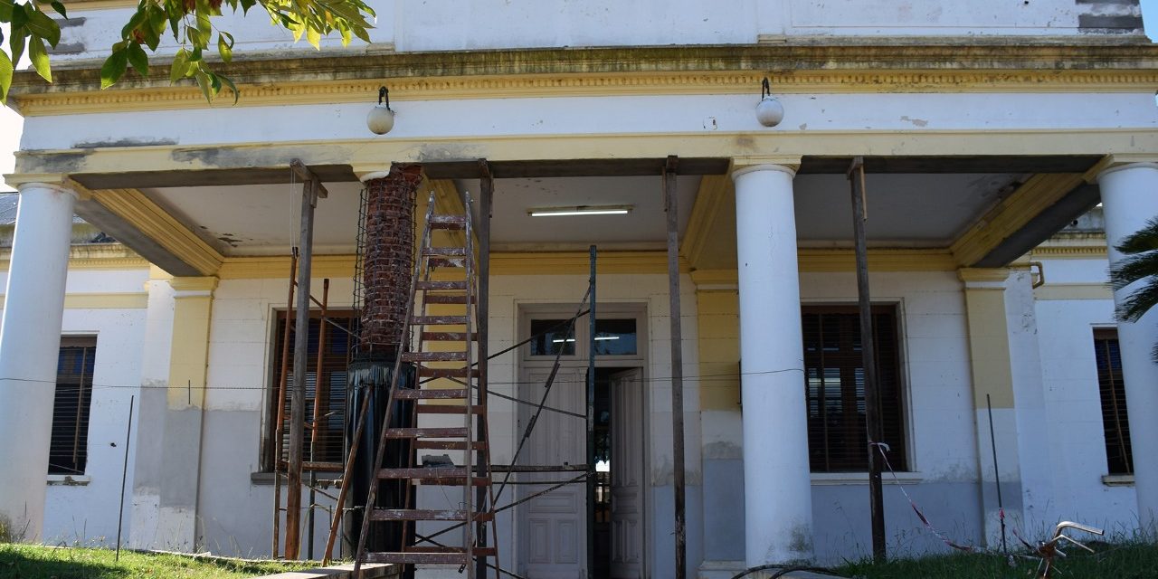 Trabajos en Escuela Agrotécnica de Rufino