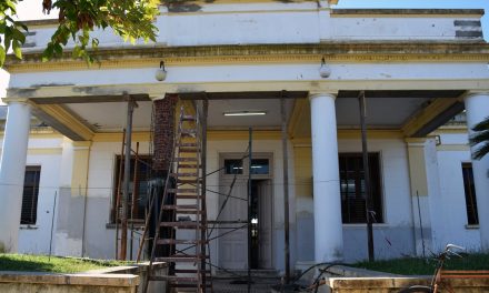 Trabajos en Escuela Agrotécnica de Rufino