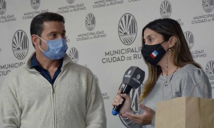 Entrega de alcoholímetro al municipio de Rufino