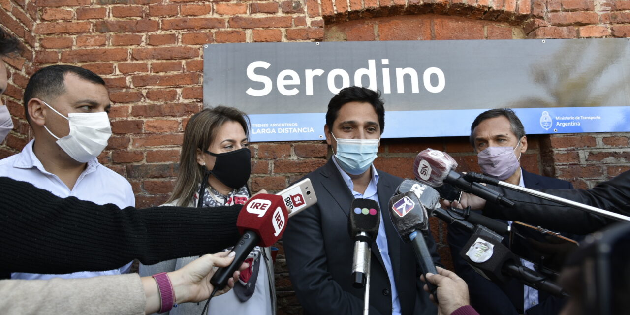 Se reactivó la Estación Serodino con la vuelta del Tren Tucumano