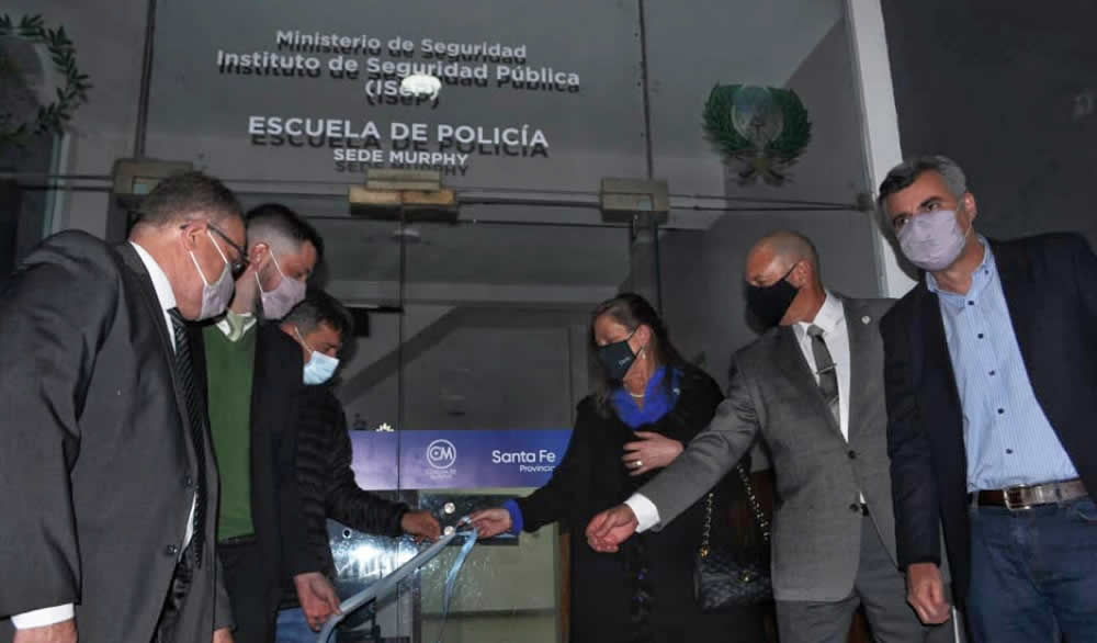 La provincia inauguró una nueva escuela de policía en Murphy