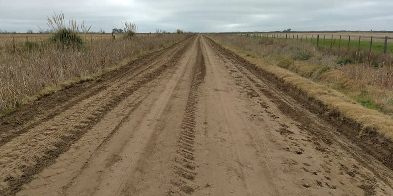 Trabajos en caminos rurales