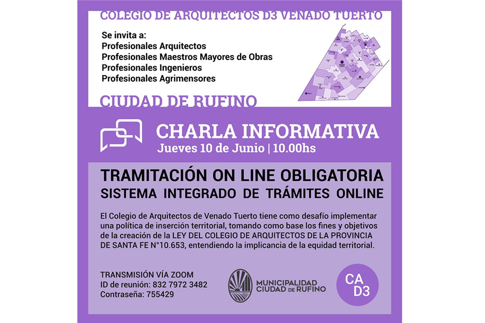 Sistema de trámites on line para obras