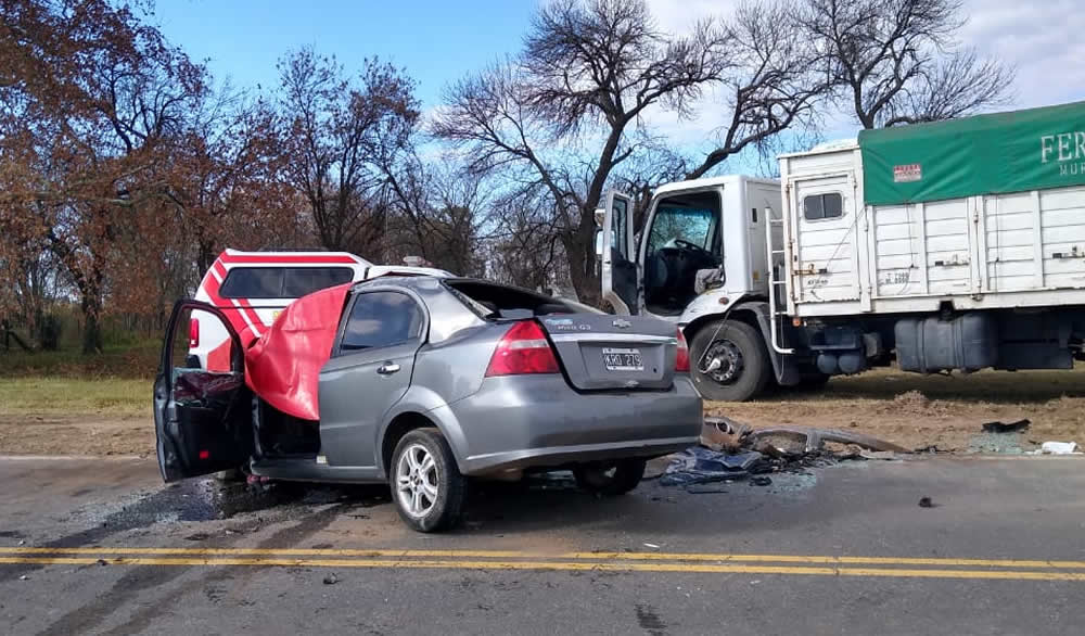 Accidente fatal en Ruta provincial 14 en cercanías de María Teresa