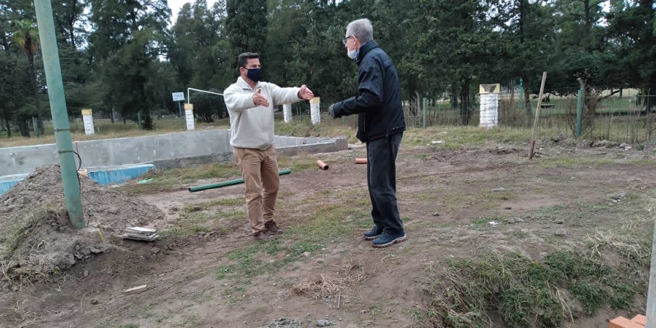 Obras en el Parque Balneario Municipal