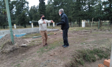 Obras en el Parque Balneario Municipal