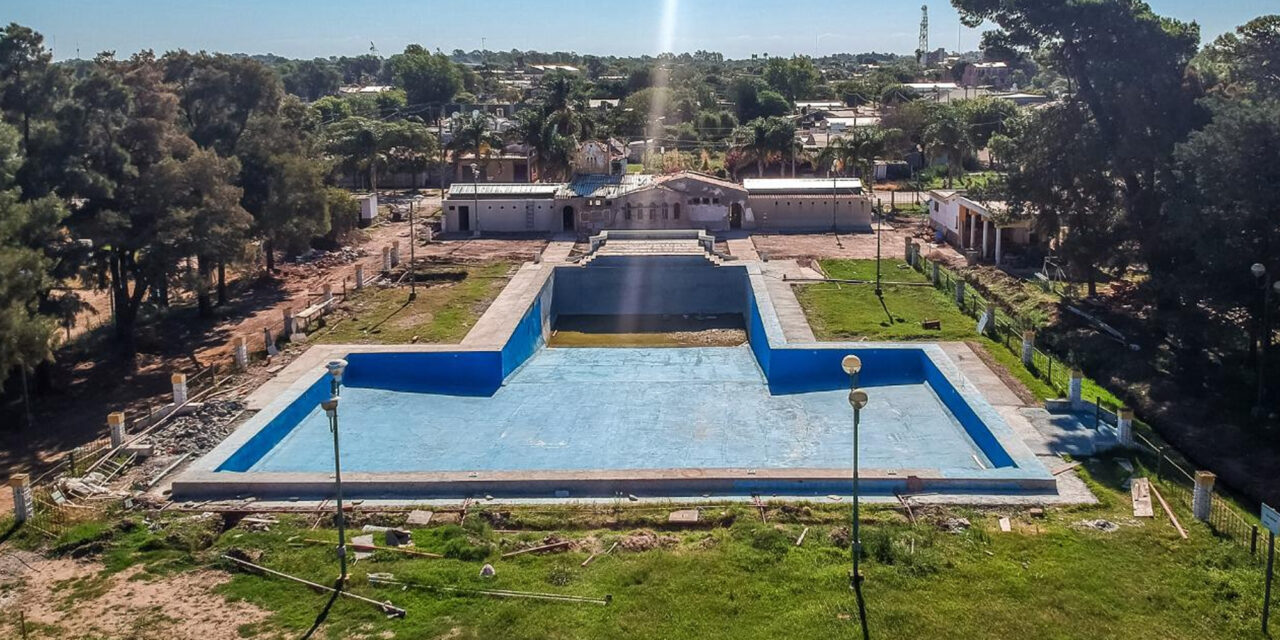 Enrico pidió que se finalice la puesta en valor del parque municipal de Rufino contemplando todos los trabajos proyectados