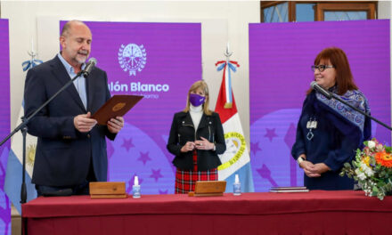 Perotti tomó juramento a la nueva ministra de Igualdad, Género y Diversidad, Celia Arena