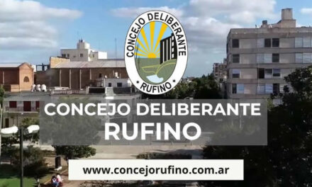 Concejo Deliberante de Rufino habilitó su página Web