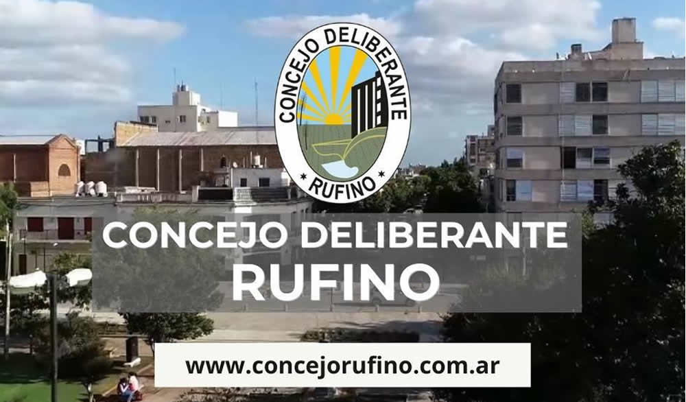 Concejo Deliberante de Rufino habilitó su página Web