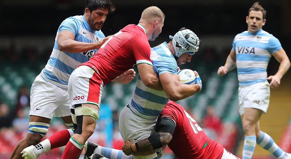 Con el rufinense Chocobares como titular, Los Pumas derrotaron a Gales