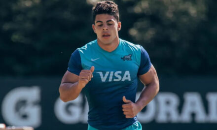 El rufinense Chocobares será titular para el debut en el Rugby Championship ante Sudáfrica