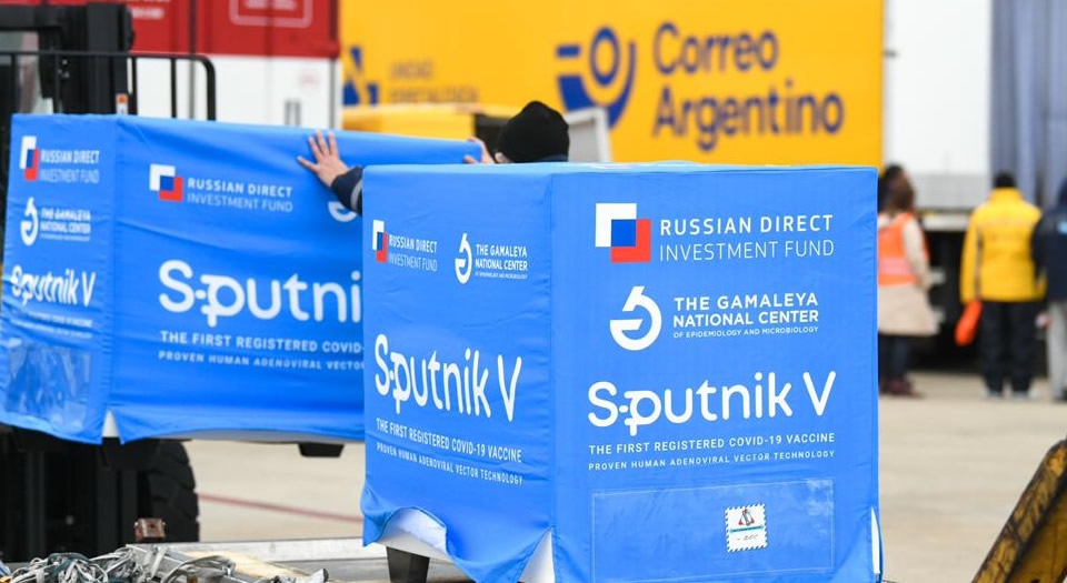 Comenzó la distribución de un millón de dosis de Sputnik V producidas en Argentina