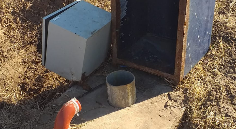 Vandalizaron perforaciones de Aguas en Rufino