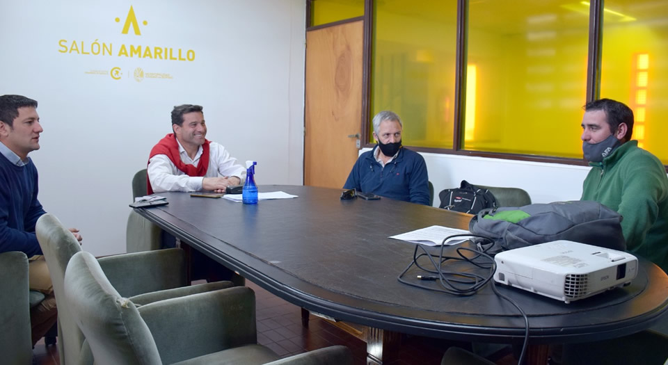 Ejecutivo municipal se reunió con Agricultores Federados Argentinos