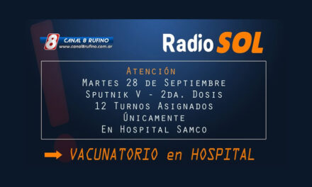 Este martes se vacunará en el hospital