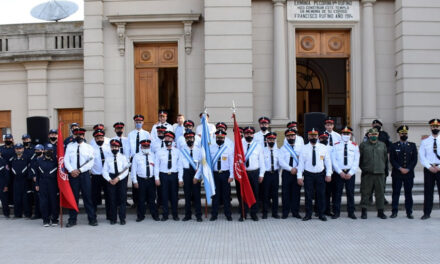 Acto aniversario de Bomberos Voluntarios de Rufino