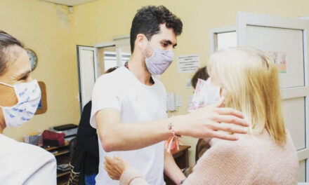 Fede Carballeira dialogó con integrantes de La Liga Argentina de la Lucha Contra el Cáncer