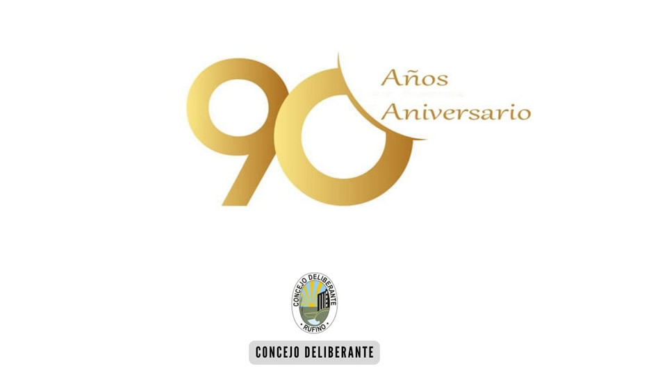 Conmemoración del 90° Aniversario de la elección de los primeros Concejales de la ciudad de Rufino