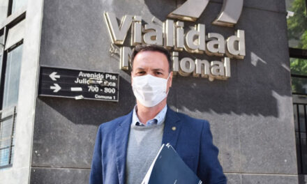 El senador Enrico pidió en Vialidad Nacional que corredores viales intervenga en la Ruta 33