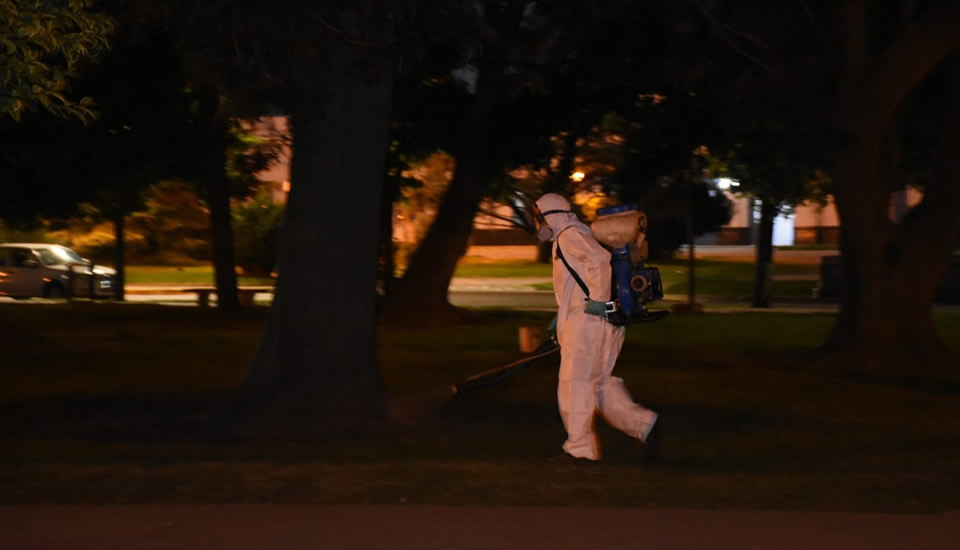 Comenzó la fumigación contra los mosquitos