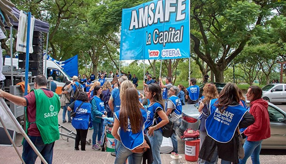 Amsafe y Sadop aceptaron la propuesta salarial del Gobierno Provincial