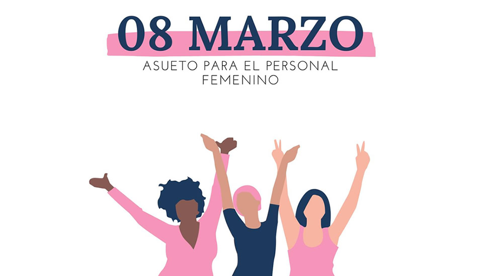 Asueto municipal por el Día de la Mujer